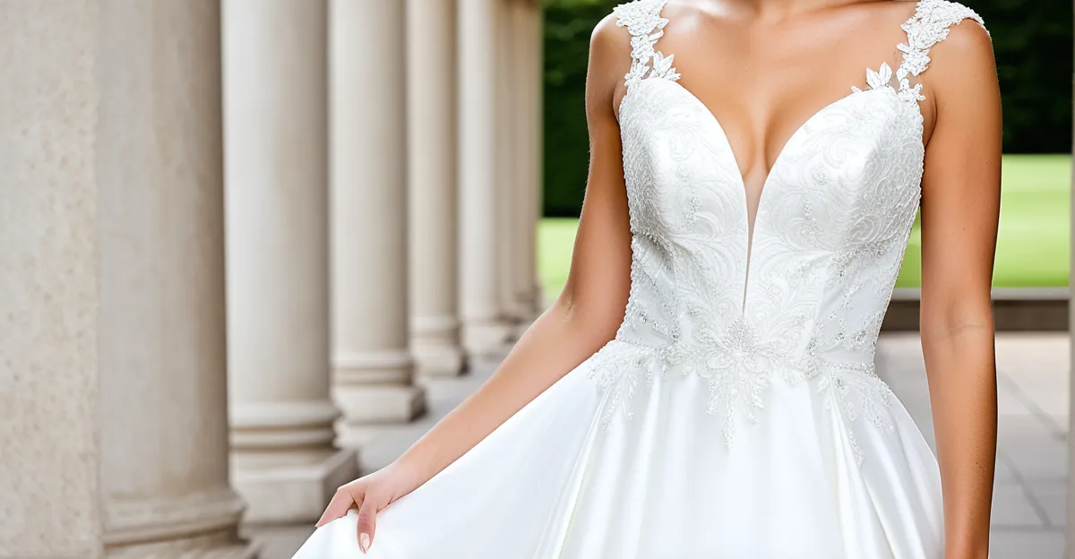 Guía definitiva: escoge el vestido ideal para una boda de día según tu figura